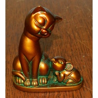 New Cat And Mouse Statue, Representing Peace, Harmony Between Opposites