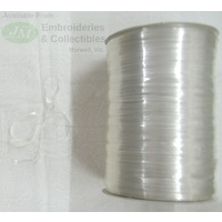 Uni-Trim Clear Elastic, 6mm x 100 Metre ROLL, Swimwear Elastic, Salt & Chlorine Resistant