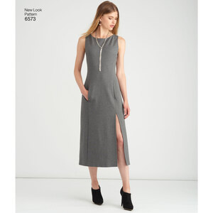 New Look Sewing Pattern 6573 Misses' Dress and Wrap