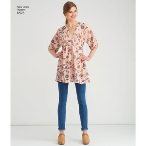 New Look Sewing Pattern 6575 Misses' Tunics