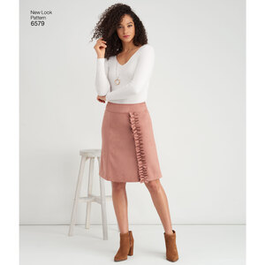 New Look Sewing Pattern 6579 Misses' Skirts