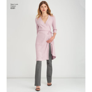 New Look Sewing Pattern 6581 Misses' Easy Knit Sportswear