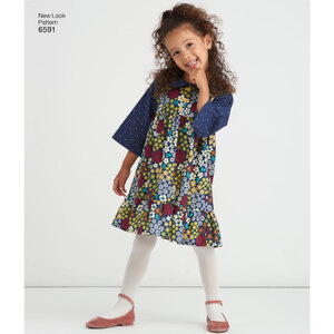 New Look Sewing Pattern 6591 Children's Dress