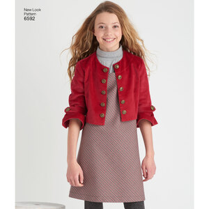 New Look Sewing Pattern 6592 Girls' Sportswear