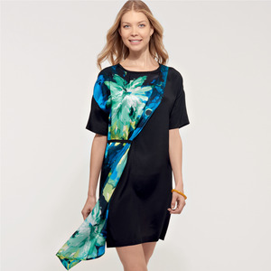 New Look Sewing Pattern N6596 Misses' Asymmetrical Dress