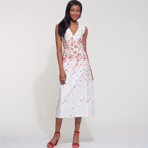 New Look Sewing Pattern N6600 Misses' Wrap Dress