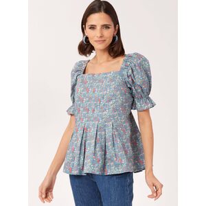 New Look Sewing Pattern N6754 Misses’ Top With Sleeve Variations