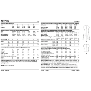 Misses' Caftan in Two Lengths New Look Sewing Pattern N6795