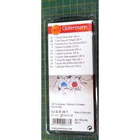 GUTERMANN, Sew All Thread 7 x 100m Spool Pack, 3 x Black, 4 x White Pack