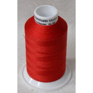 Gutermann Miniking 1000m Universal Sewing / Overlocking Thread Col 156 RED