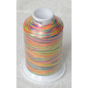 Gutermann Bulky-Lock No.80,  #9822 Variegated Multi, 1000m Overlocking Thread
