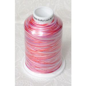 Gutermann Bulky-Lock No.80, 1000m Overlocking Thread #9974 Variegated Reds