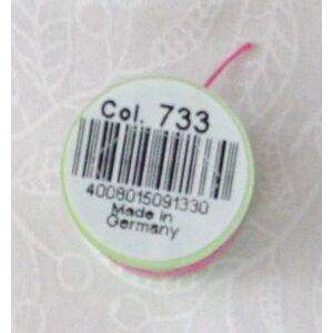 Gutermann Top Stitch Thread #733 HOT PINK 30m Spool High Lustre, Bold Sewing
