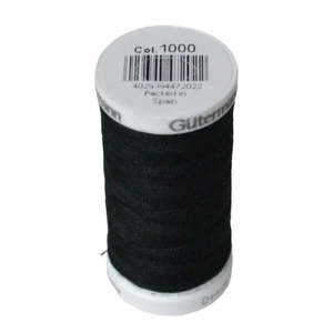 Gutermann Professional Jeans Thread #1000 BLACK, 100m Spool