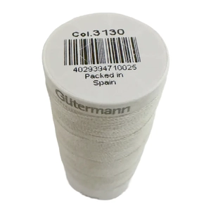 Gutermann Professional Denim Jeans Thread, #3130 CREAM, 100m Spool