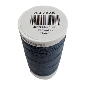 Gutermann Professional Jeans Thread, #7635 STEEL, 100m Spool
