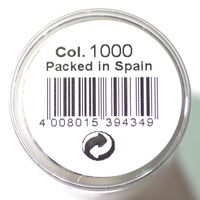 GUTERMANN CREATIV GLASS BEADS, Size 6mm, 27 gram TUB, BLACK, HIGHEST QUALITY