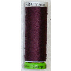 Sew-All rPET Thread #130 DARK BURGUNDY 100m 100% Recycled Polyester