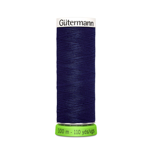 Sew-All rPET Thread #310 NAVY BLUE 100m 100% Recycled Polyester