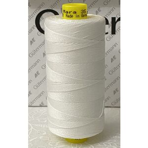 Gutermann MARA, 35 Micro Core Technology Thread 400m, WHITE (#800)