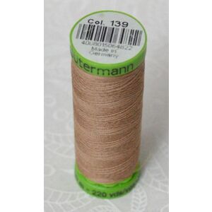 Gutermann Extra Fine Thread #139 SEINNA BROWN, 200m Spool 100% Polyester