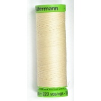 Gutermann Extra Fine Thread #169 NATURAL, 200m Spool 100% Polyester