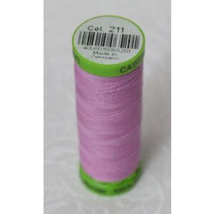 Gutermann Extra Fine Thread #211 DARK ROSE PINK, 200m Spool 100% Polyester