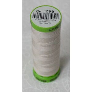 Gutermann Extra Fine Thread #299 LIGHT BEIGE GREY, 200m Spool 100% Polyester