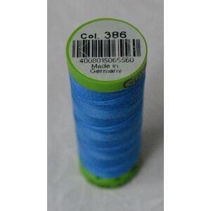 Gutermann Extra Fine Thread #386 CARIBBEAN BLUE, 200m Spool 100% Polyester