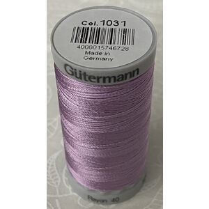 Gutermann Rayon 40 #1031 MEDIUM ORCHID, 500m Machine Embroidery Thread