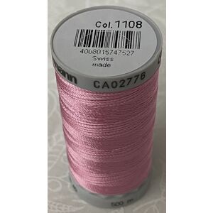 Gutermann Rayon 40 #1108 LIGHT MAUVE, 500m Machine Embroidery Thread