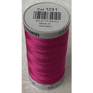 Gutermann Rayon 40 #1231 MEDIUM ROSE, 500m Machine Embroidery Thread
