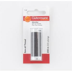 Gutermann Sew-All Thread #701 BEAVER GREY, 200m Spool, 100% Polyester