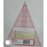 Sew Easy Quilting Patchwork Ruler 8.5" X 7" Triangle, Lasercut For Precision