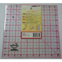Sew Easy Patchwork Ruler 9.5" x 9.5" Square, For Craft, Quilting & Patchwork