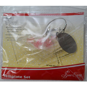 Sew Easy Mini Diamonds 8 Piece Template Set, 3/4" to 3", Great Quilting Templates