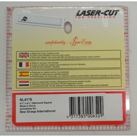 Sew Easy Patchwork Ruler 4.5" Square, Lasercut, For Crafts & Patchwork (TP)