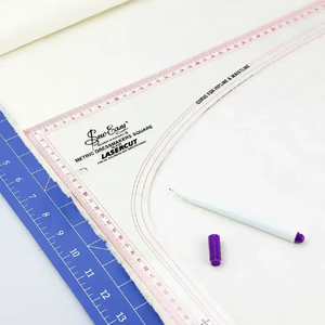 Sew Easy Metric Dressmakers Square Ruler 365mm x 605mm