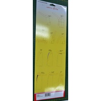 Sew Easy French Curve Ruler With Grading Rule, Essential For Designing Patterns
