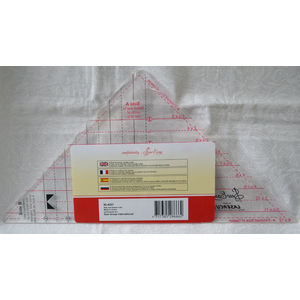 Sew Easy Star & Geese Patchwork & Quilting Ruler, 12 7/8" x 6 1/2"