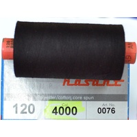 Rasant 120 Thread #4000 BLACK (0020) 1000m Sewing & Quilting Thread