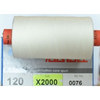 Rasant 120 Thread #X2000 WHITE (0010) 1000m Sewing & Quilting Thread