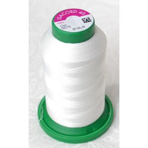 ISACORD 40 #0015 WHITE 1000m Machine Embroidery Sewing Thread