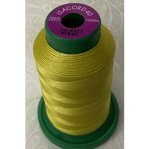 ISACORD 40 #0221 LIGHT BRASS 1000m Machine Embroidery Sewing Thread