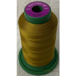 ISACORD 40 #0542 OCHRE 1000m Machine Embroidery Sewing Thread