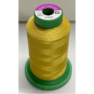 ISACORD 40 #0622 STAR GOLD 1000m Machine Embroidery Sewing Thread