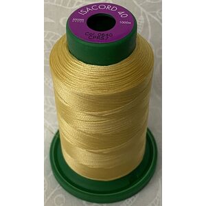 ISACORD 40 #0640 PARCHMENT 1000m Machine Embroidery Sewing Thread