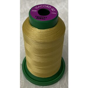 ISACORD 40 #0741 WHEAT 1000m Machine Embroidery Sewing Thread
