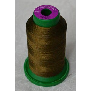 ISACORD 40 #0747 GOLDEN BROWN 1000m Machine Embroidery Sewing Thread