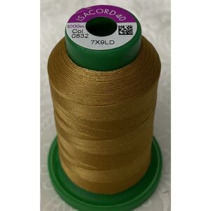 ISACORD 40 #0832 SISAL 1000m Machine Embroidery Sewing Thread